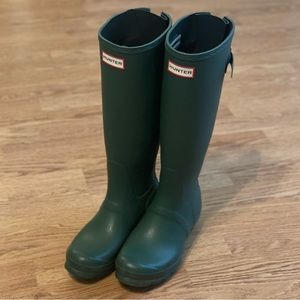 Green Hunter Boots 7